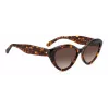 KATE SPADE Gafas de sol mujer JUNIGS086F5HA - montura de acetato negra, cristales de policarbonato grises, 55/17/140 mm