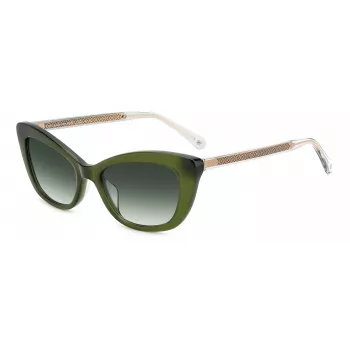 Kate Spade Gafas de sol para mujer MERIDAGS1ED Montura cuadrada de acetato Protección UV400 54mm