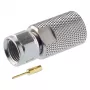 Kathrein EMK 17 F Conector de rosca, plateado