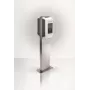 KEBA 90.786 Pie de acero inoxidable para dos wallbox KeContact P30