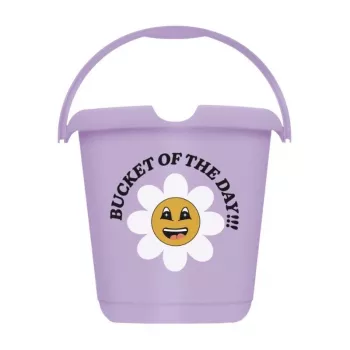 KEEEPER cubo 10L Ilvie Happy Flower Ø30x28cm lila