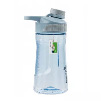 keeeper Botella de bebida Daria 530 ml Nordic Blue sin BPA a prueba de fugas apta para lavavajillas