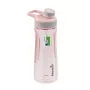 keeeper Botella de bebida Daria 730 ml rosa sin BPA plástico de ciclo biológico con tapa flip-top