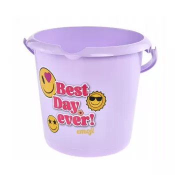 keeeper cubo Deco 10L Ilvie Emoji Best Day Ø30x28cm lila