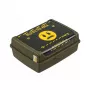 keeeper Recipiente de almacenamiento deco-click-box midi 1L Carla Emoji Danger Oliva