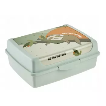 keeeper recipiente Deco-Click-Box Midi 1L Carla 'Lazy Lui' 17x13x7cm verde