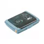 keeeper Recipiente de almacenamiento Deco-Click-Box Mini 0,5L Carla Cosmos, Azul nórdico