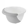 keeeper Bol de mezcla con función antideslizante 3,5L Carlotta Ø26x14cm Blanco/Gris