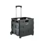 keeeper Carro de la compra plegable Olli 65L Negro, capacidad de carga 35 kg