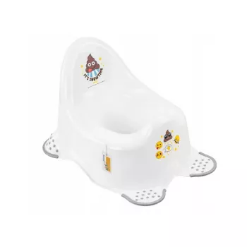 keeeper Maceta Adam Emoji Showtime 38x27x23,5 cm Blanca