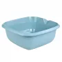 keeeper Ensaladera cuadrada 13L Björk 38x38x15 cm Nordic Blue, PP apto para alimentos, escala de medición integrada y vertedor