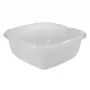 keeeper Bol cuadrado Björk 13L Transparente, 38x38x15 cm, PP, Apto para alimentos, Apto para lavavajillas y congelador