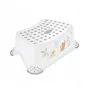 keeeper Banco escalón infantil Tomek Lion King, 40,5 x 28,5 x 14 cm, 80 kg, Blanco con estampado