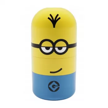 keeeper caja de almacenamiento Kevin 10L Minions Ø20x38cm amarillo/azul