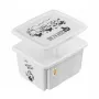 keeeper Caja de almacenamiento con tapa 24L Karolina “Minions Bello” 42,5x35,5x22,5cm Blanca