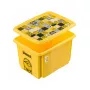 keeeper Caja de almacenamiento con tapa 30L Karolina “Minions Mosaik” 45x35x27cm Amarilla