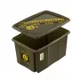 keeeper Caja de almacenamiento con tapa 45L Karolina “Emoji Danger” Oliva
