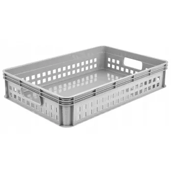 keeeper Cesta de transporte Robert 22 L Nordic Grey 600x400x120 mm 30 kg