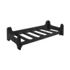 KEEEPER Botellero Rico para 6 botellas 60x28x14 cm negro