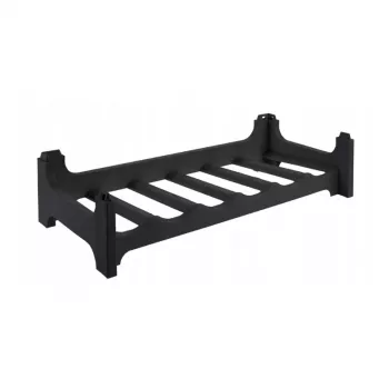 KEEEPER Botellero Rico para 6 botellas 60x28x14 cm negro