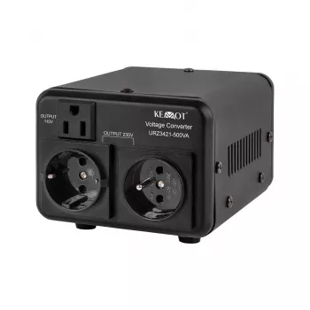 KEMOT convertidor de tensión 400 W / 500 VA Step-Up & Step-Down 110V/230V