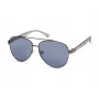 KENNETH COLE KC1394-5908V Gafas de sol de hombre - Montura negra, lentes grises, 59 mm