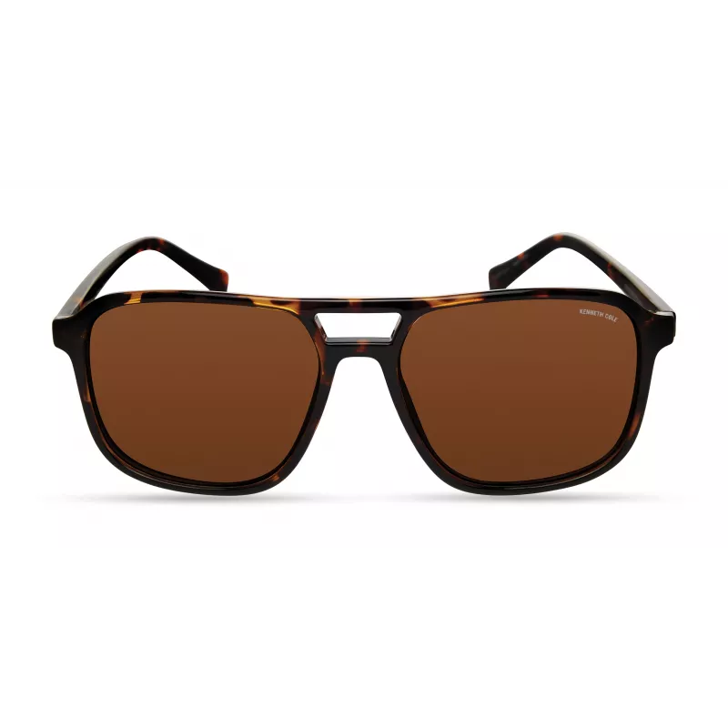 Gafas de sol hombre Kenneth Cole KC3013-5752E - montura negra, cristales grises, 57 mm