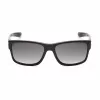 KENNETH COLE MAN KC1246-5801B Gafas de sol - Montura negra brillante, lentes de policarbonato grises, 58 mm