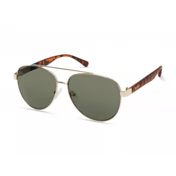 Gafas de sol KENNETH COLE MAN KC1394-5932N - montura rectangular de acetato gris con cristales de policarbonato grises - ancho de cristal 59 mm - protección UV400