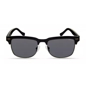 KENNETH COLE MAN KC2972-5301A Gafas de sol 53/18/145 mm montura cuadrada negra lentes grises