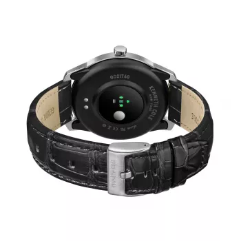 KENNETH COLE reloj esqueleto de hombre automático KCWGD2174061 – 45 mm caja de acero inoxidable, correa de piel marrón