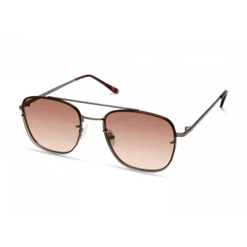 Gafas de sol rectangulares de hombre Kenneth Cole KC1399-5608F - negro/gris 56 mm