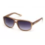 Kenneth Cole Gafas de sol de hombre KC2986-5846B, rectangulares - Havana/Marrón - Lentes 58 mm - Protección UV400