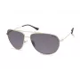 Gafas de sol rectangulares para hombre Kenneth Cole KC2971-6032A - montura negra, lentes grises, 60 mm
