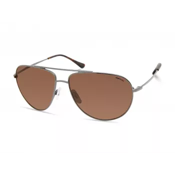 Kenneth Cole Gafas de sol hombre KC2971-6008E - Montura negra, lentes gris ahumado, 60 mm