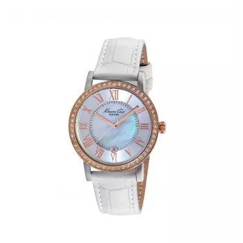 Reloj de mujer Kenneth Cole IKC2836 plata acero inoxidable reloj de cuarzo 35mm
