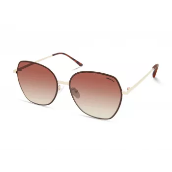 Gafas de sol de mujer KENNETH COLE KC2961-6132F montura havana carey, lentes marrones degradadas, 61mm