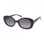 Kenneth Cole Gafas de sol mujer KC2963-5301B - Montura negra, lentes grises, 53 mm