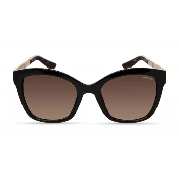 Gafas de sol de mujer KENNETH COLE KC2965-5401F - Montura geométrica de acetato con lentes grises degradadas - 54 mm