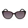 Gafas de sol de mujer KENNETH COLE KC2979-5501B - Montura rectangular negra, lentes gris humo, protección UV400