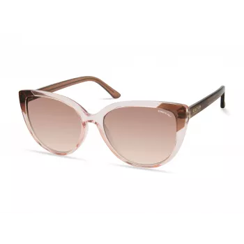 Gafas de sol para mujer Kenneth Cole KC2979-5545F montura cuadrada Havana con lente degradada marrón 55mm
