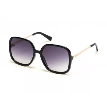 Gafas de sol para mujer Kenneth Cole KC2981-5601B - montura negra, lentes grises, 56 mm