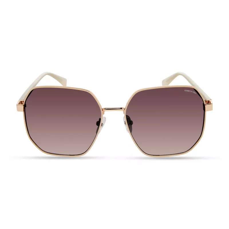 Gafas de sol para mujer KENNETH COLE KC3000-6028T rectangulares marrón carey 60mm