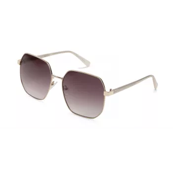 Gafas de sol para mujer KENNETH COLE KC3000-6028T rectangulares marrón carey 60mm