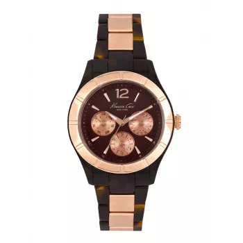 Reloj de mujer KENNETH COLE IKC0003 38 mm acero inoxidable esfera plateada