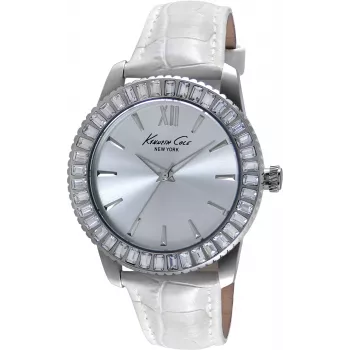 KENNETH COLE reloj mujer IKC2849 40mm plata acero inoxidable malla