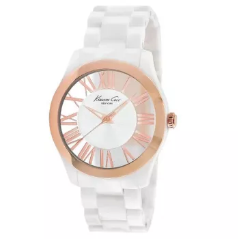 Reloj de mujer KENNETH COLE IKC4860 40mm oro rosa malla de acero inoxidable