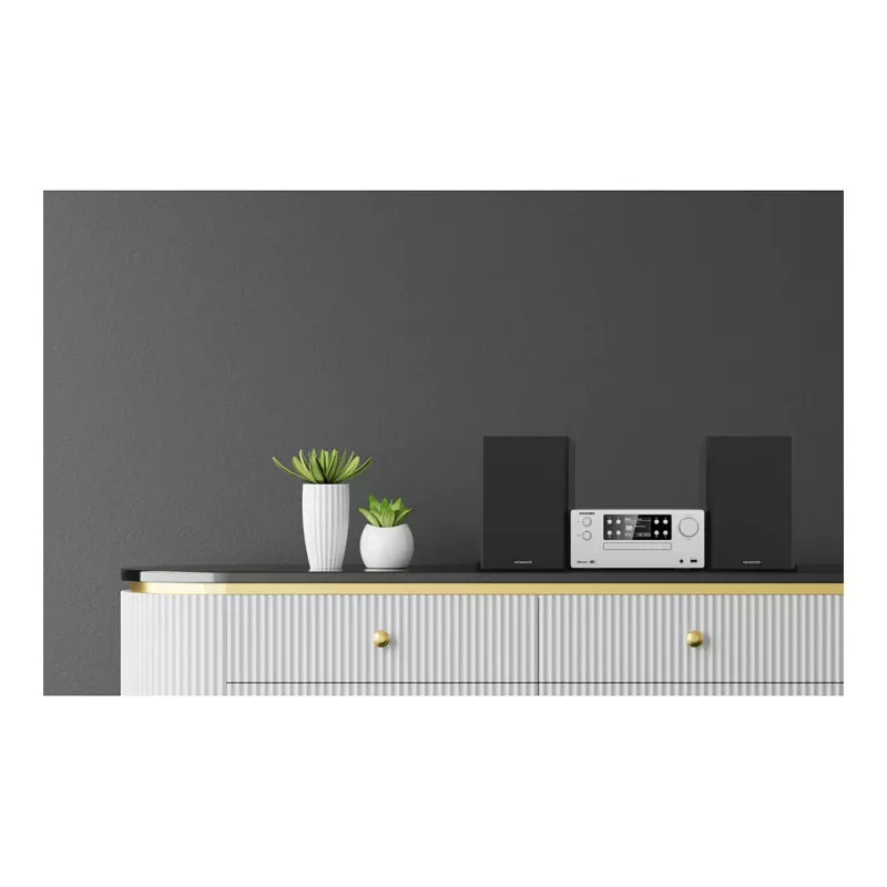 Kenwood M-925DAB-S microsistema de audio para el hogar 50 W plata/negro