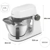 KENWOOD Multi-Tasker KHC30.000WH Robot de cocina (gris/blanco, 1000 W, bol de 4,3 L)