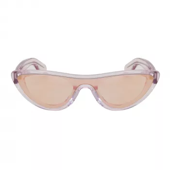KENZO KZ40007I-72Z Gafas de sol mujer cat eye Shiny oro rosa marrón degradado